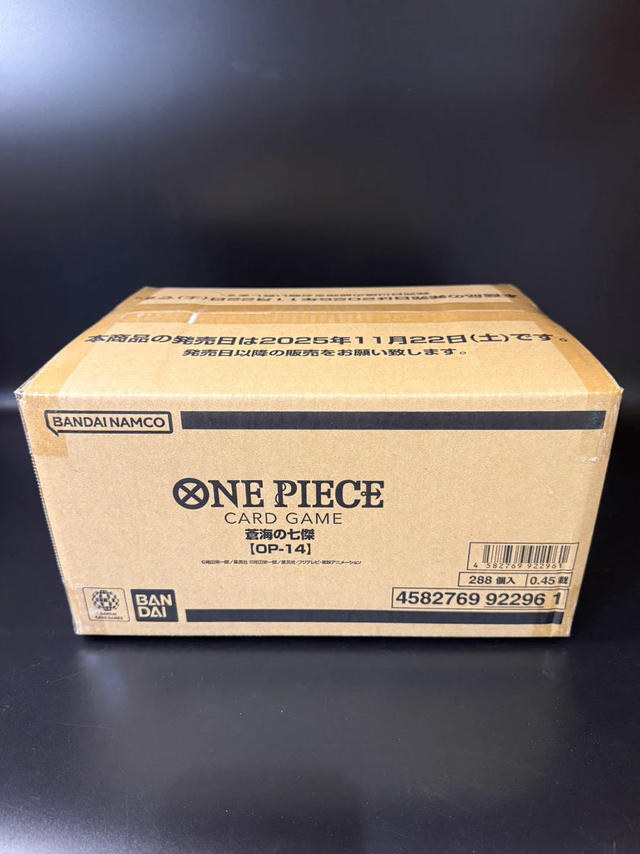 OP-14 The Azure Sea’s Seven Booster TCG (Factory Sealed)