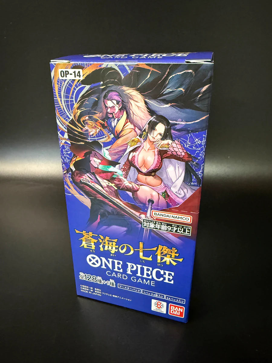 OP-14 The Azure Sea’s Seven Booster TCG (Factory Sealed)